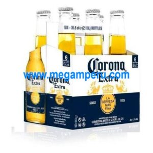 Cerveza Corona 355 ml x 6 botella