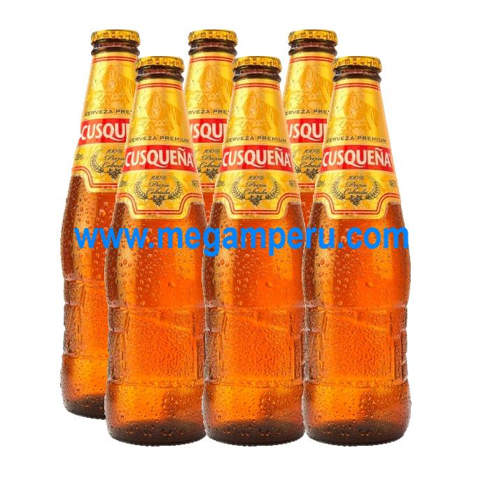Cerveza Cusqueña rubia 330 ml x 6 botella – MEGAM PERU – Distribuidor ...