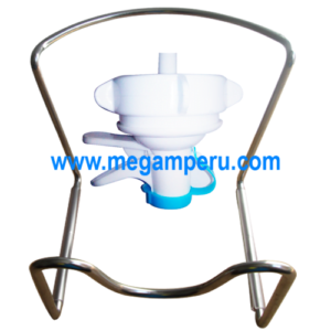 Soporte + Valvula para bidon de agua