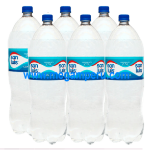 Agua San Luis con gas 2.5 lt x 6 botella