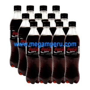 Coca Cola zero 500 ml x 12 botella