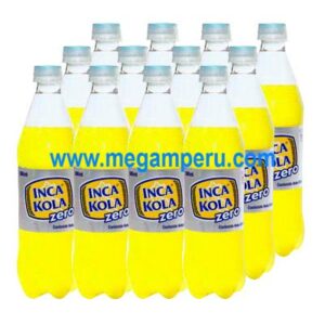 Inca Kola zero 500 ml x 12 botella