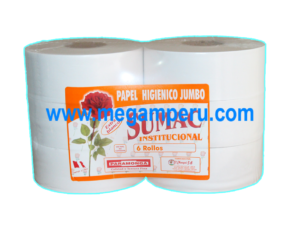 Papel Higiénico Sumac Paramonga 440 mts pqt x 6 Rollos