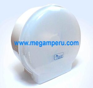 Dispensador Papel Higienico Blanco 550 mts
