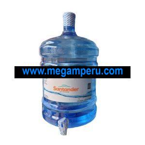 Bidón de Agua Santander Envase + Liquido con Caño 20 litros