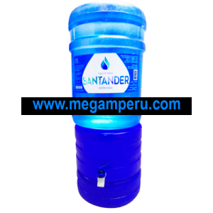 Surtidor Azul + Bidón de agua Santander 20 lt